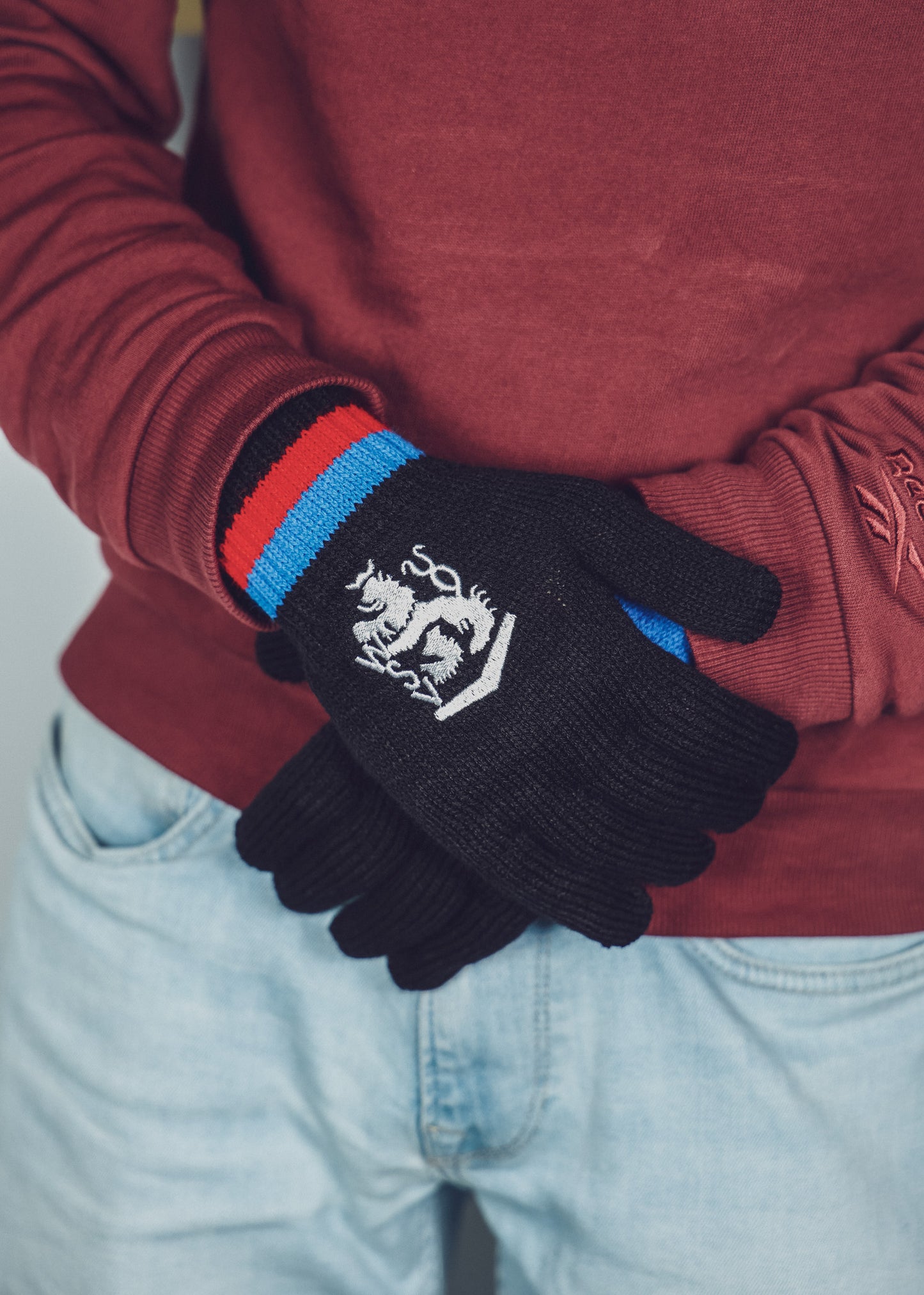 Strickhandschuhe