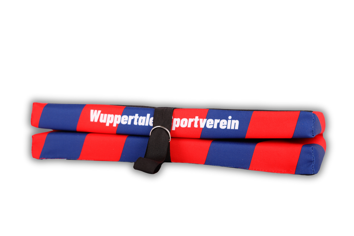 Sitzkissen Streifen rot-blau