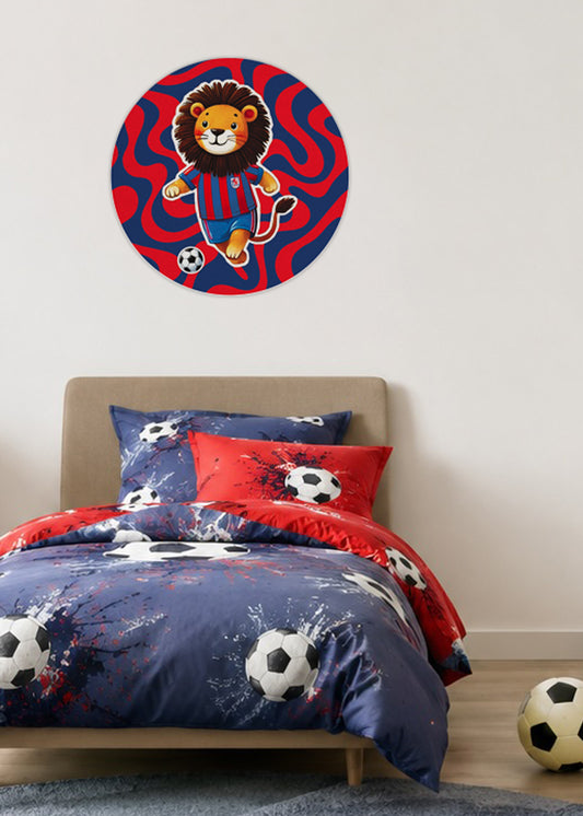 Fan-Kreise Wandtattoo Ø 55cm