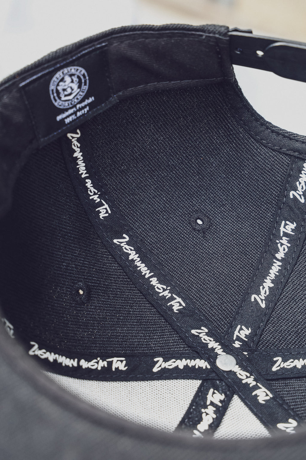 Snapback All Black