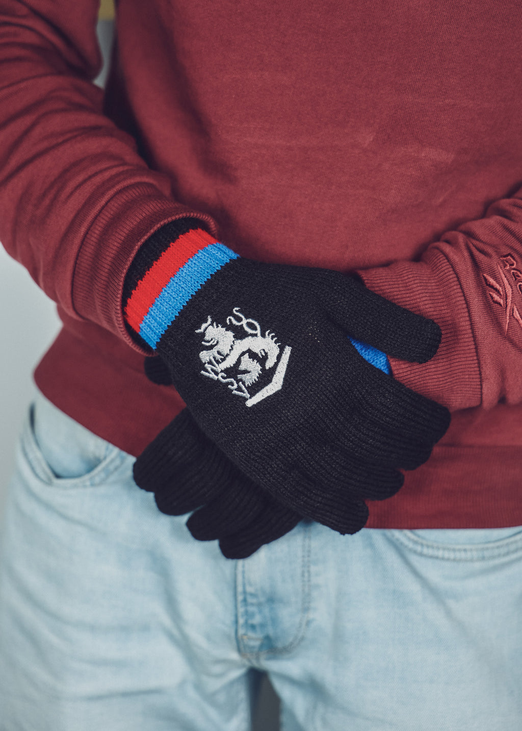 Strickhandschuhe